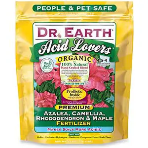 Dr. Earth Acid Fertilizer for Camellias / Azalea / Rhododendron