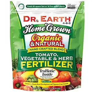 Dr. Earth Organic Fertilizer for Clay Soil | Vegetable & Herb