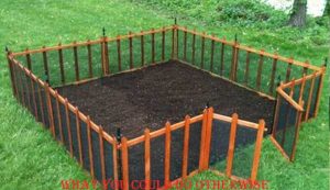 How To Build A Garden Fence To Keep Animals Out