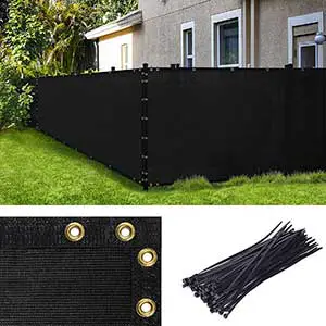 Amgo Privacy Screen for Chain Link Fence | HDPE Material