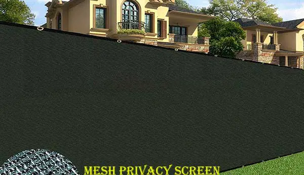 Mesh Privacy Screen