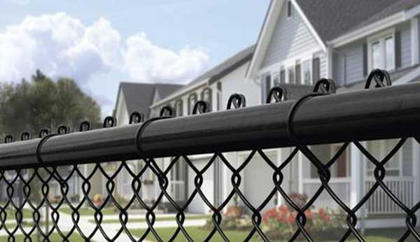 best black paint for chain link fence