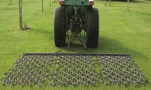 Using a Drag Harrow