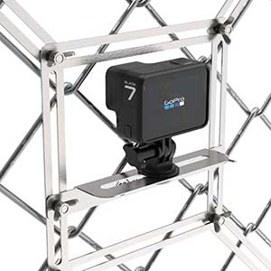 Action Camera Fence Mount Metal Camera Fence Mount