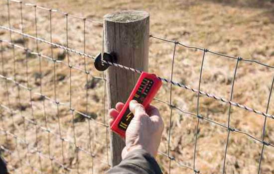 Test each charged wire using the tester