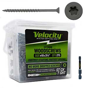 Velocity Wood Screw │ Heavy duty