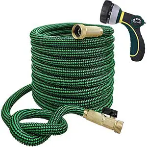 TheFitLife Flexible 75 ft Expandable Garden Hose | 13-Layer Latex