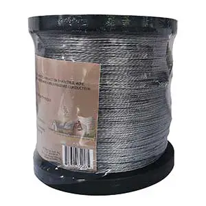 AgriOtter Aluminum Stranded Electric Fence Wire | Craft Wire5/16 Mile(500M)