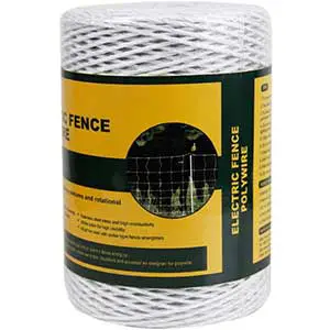 Farmily Portable Electric Fence Polywire | 1312 Feet 400 Meter