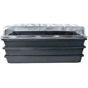 Mr. Sprout Heavy Duty 1020 Trays No Holes and Humidity Dome