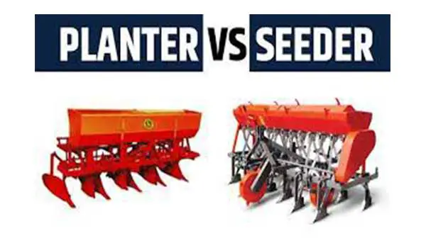 What is the difference between a planter and a seeder